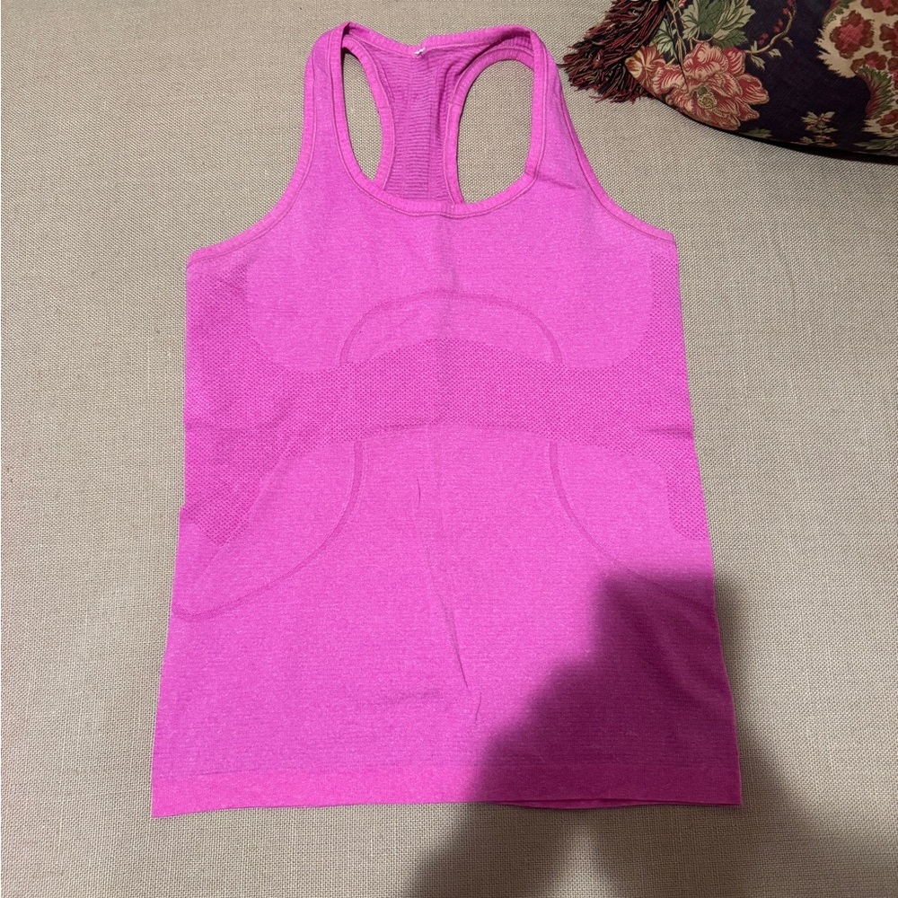 Lululemon Athletica Vibrant Pink Tank Top